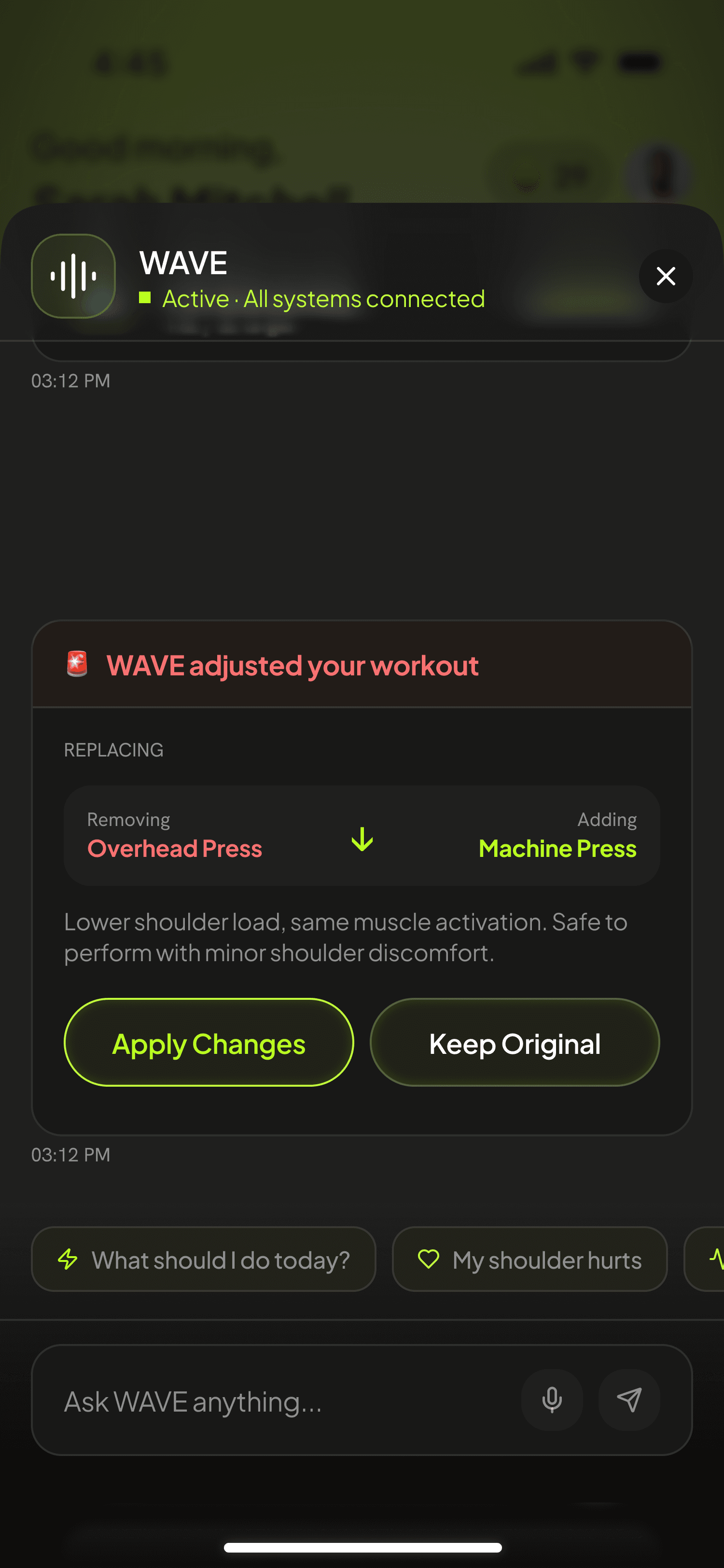 Meet Wave, Floww's AI training coach